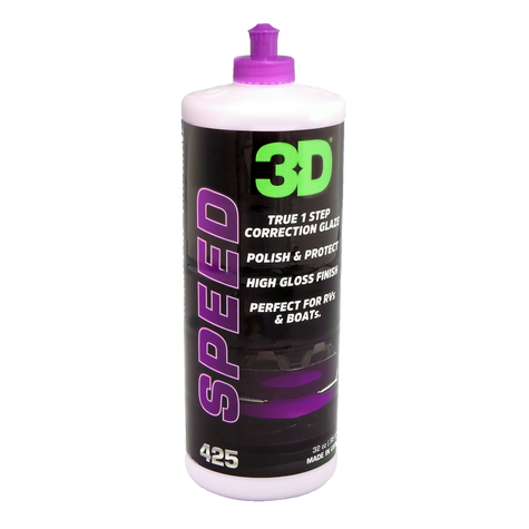 3D Speed – All-In-One Polish & Wax