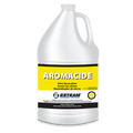 Gallon container of Aromacide odor neutralizer by ESteam Cleaning Systems on a white background