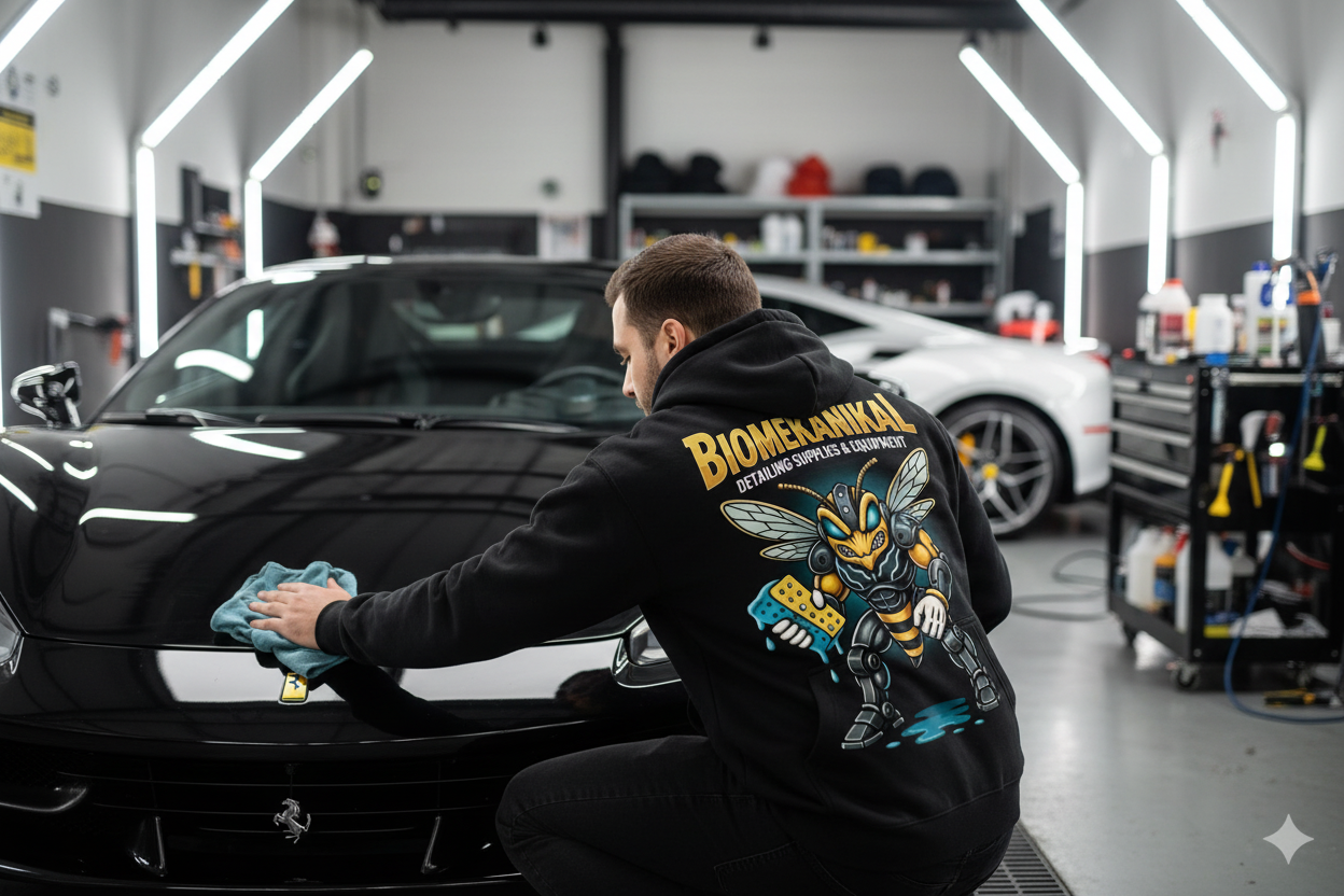 BIOMEKANIKAL the king hoodie — detailing king lifestyle garage